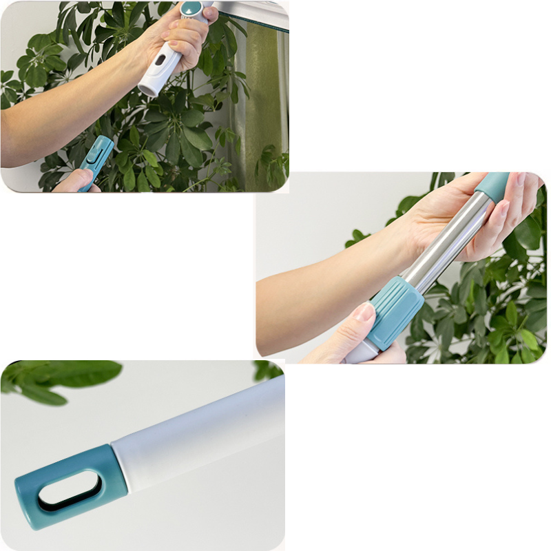 Stergator pentru geamuri cu 2 lavete microfibra