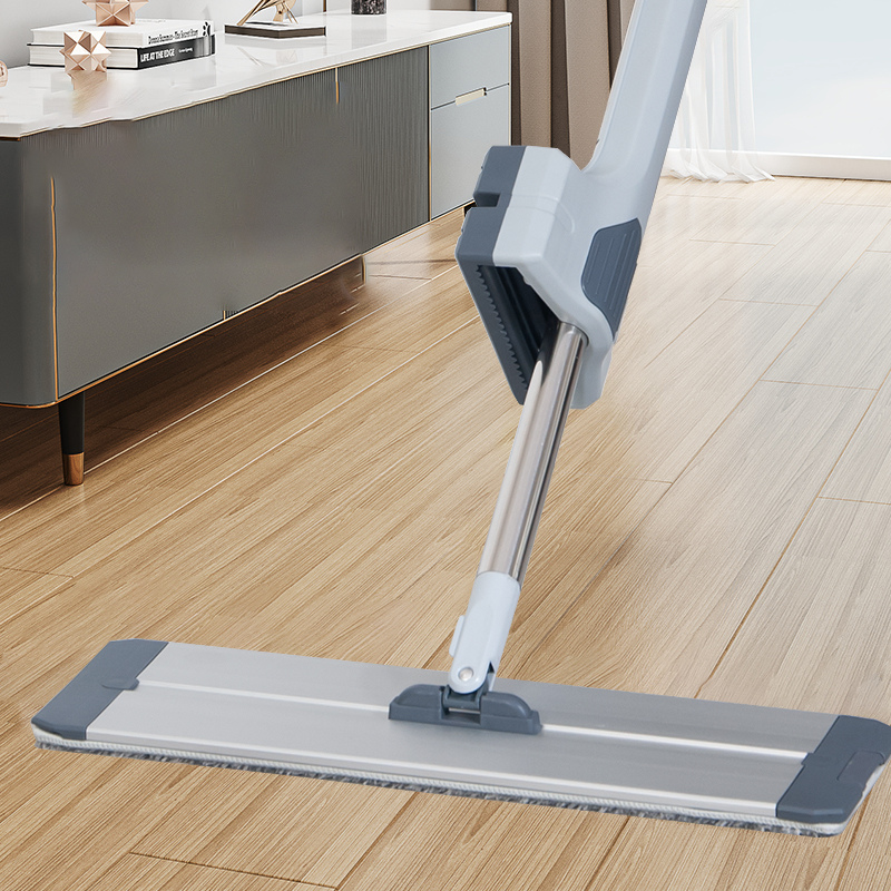 Mop pliabil cu 4 lavete microfibra