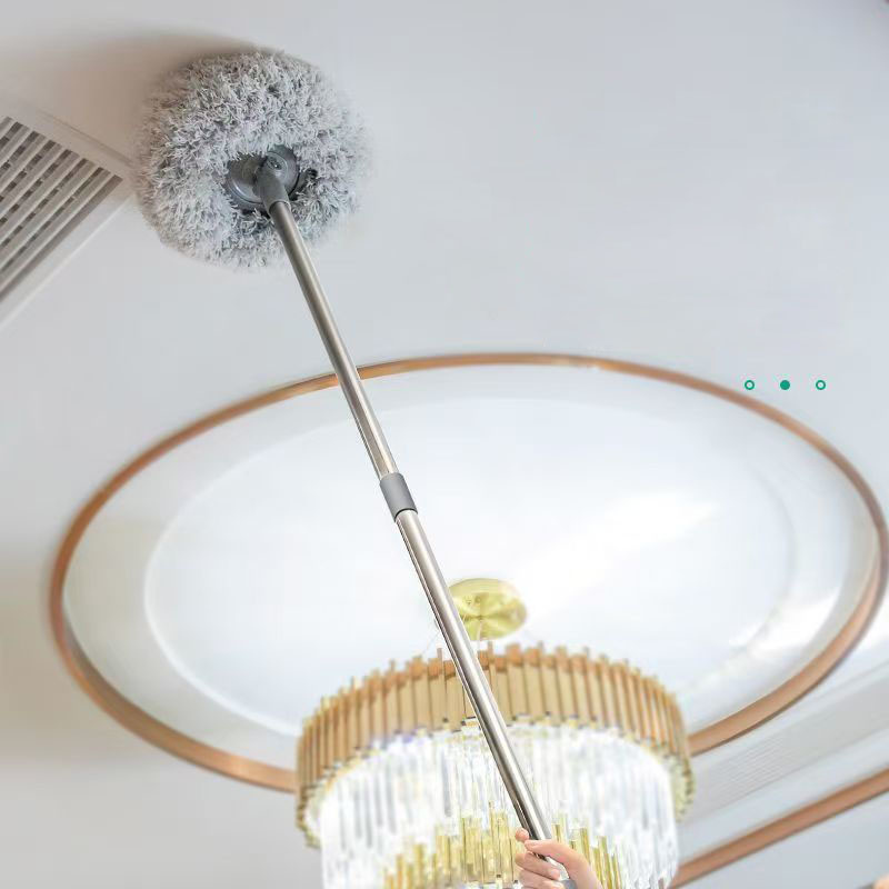 Mop pentru curatarea prafului, maner inox