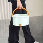 Set mop rotativ 360° cu galeata centrifuga, separare apa