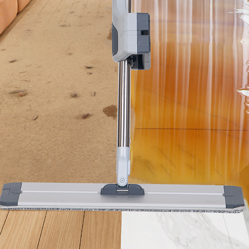 Mop pliabil cu 4 lavete microfibra