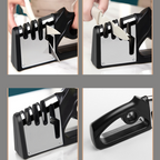 Aparat pentru ascutit cutite si foarfece, 4 in 1