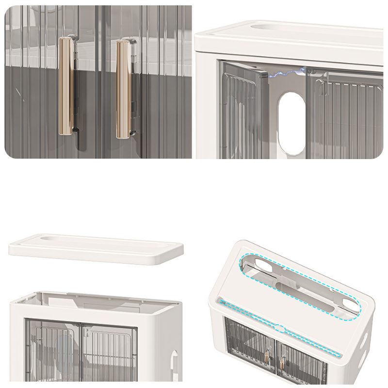 Cutie pliabila pentru depozitare router wifi