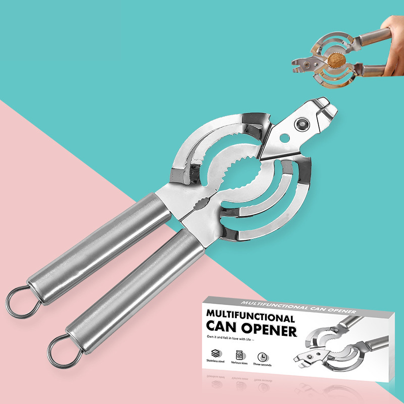 Desfacator multifunctional de borcane, inox, 25 x 6 cm