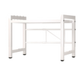 Raft extensibil pentru bucatarie Alb