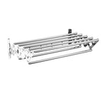 Suport pliabil pentru prosoape, inox