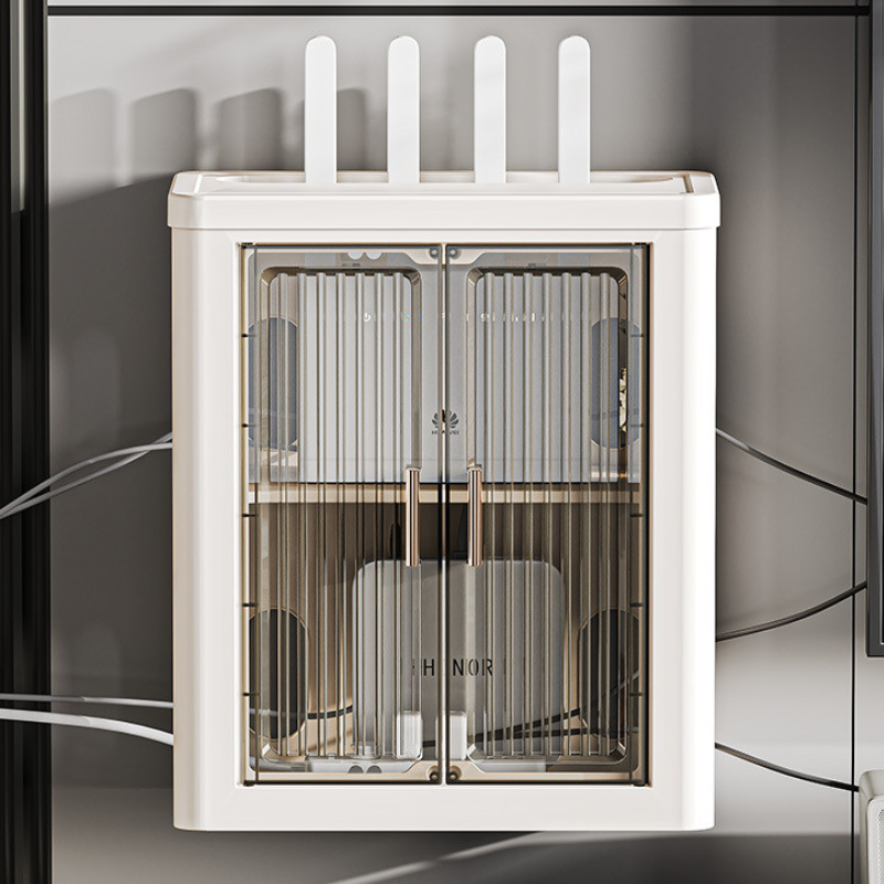 Cutie pliabila pentru depozitare router wifi
