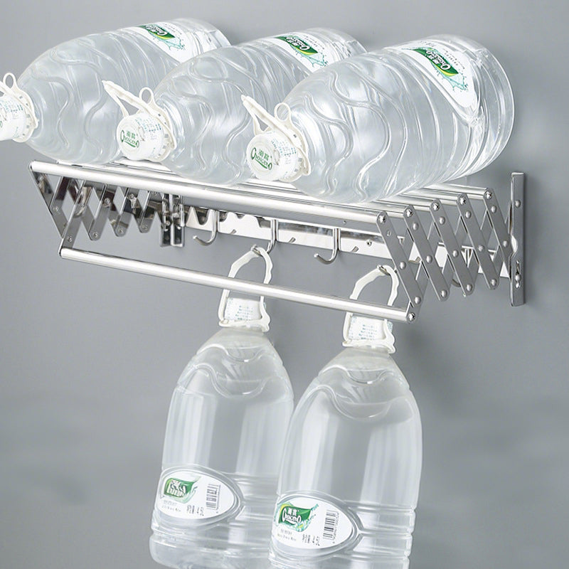 Suport pliabil pentru prosoape, inox