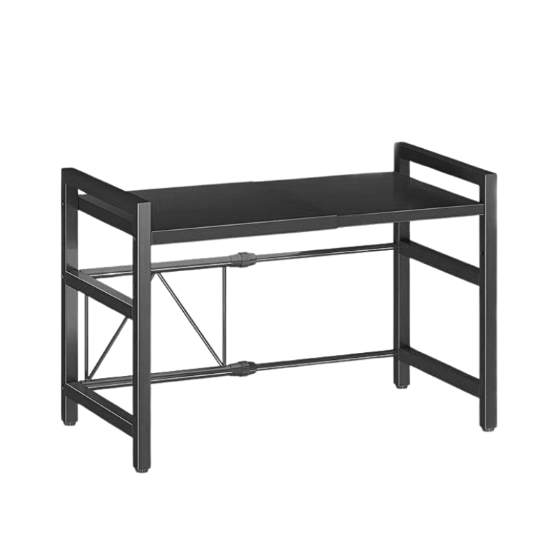 Raft extensibil pentru bucatarie negru