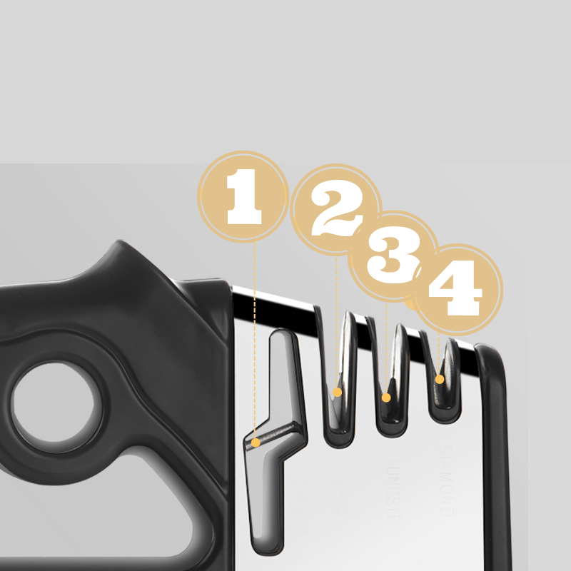 Aparat pentru ascutit cutite si foarfece, 4 in 1