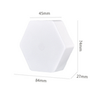 Set 3 spoturi hexagonale LED cu telecomanda