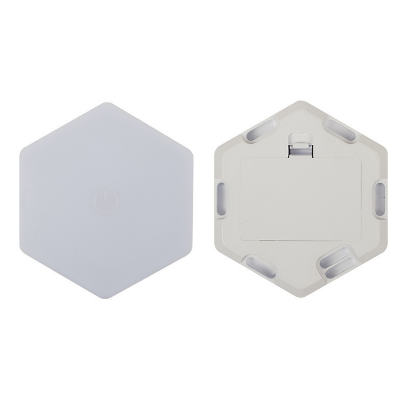 Set 3 spoturi hexagonale LED cu telecomanda