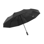 Umbrela telescopica automata, impermeabila, protective UV, Negru