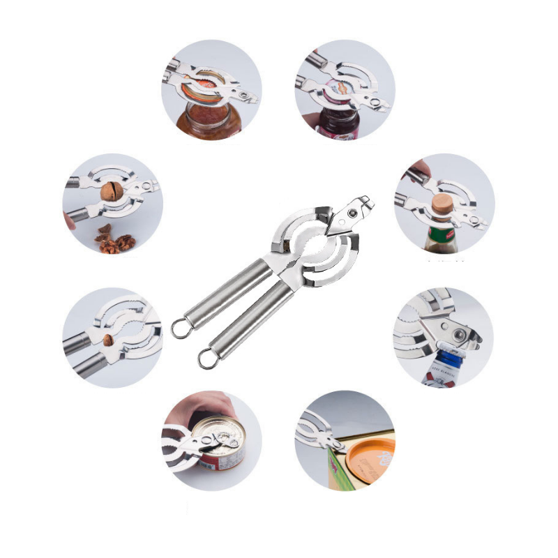 Desfacator multifunctional de borcane, inox, 25 x 6 cm