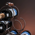 Suport pentru 6 sticle de vin , Lemn