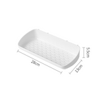 Set 2 suporturi autoadezive pentru baie