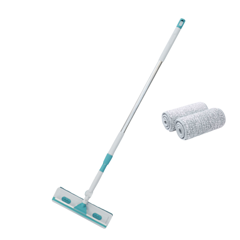 Stergator pentru geamuri cu 2 lavete microfibra